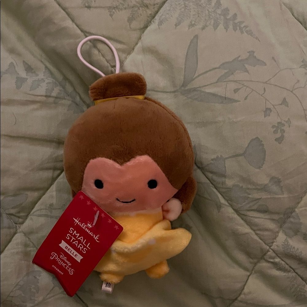 Hallmark Small Stars Belle ornament plush